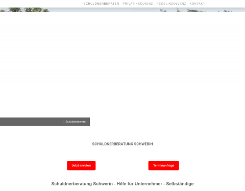 Website-Vorschau von Schuldnerberatung Schwerin