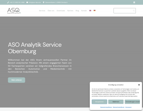 Vorschau von ASO Analytik Service Obernburg