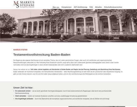 Vorschau von Markus Stefani Testamentsvollstreckung