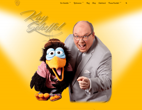 Website-Vorschau von Kay Scheffel Show