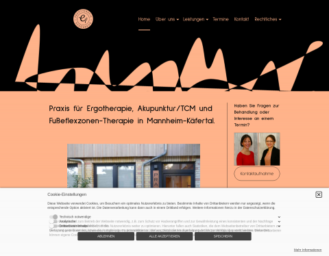Website-Vorschau von Ergotherapie Schönbrod