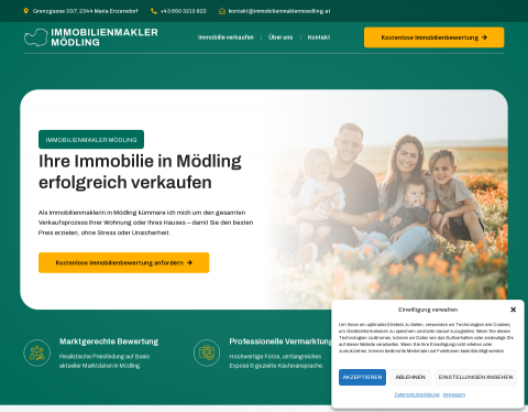 Website-Vorschau von Meleschnig Immobilien GmbH
