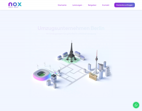 Website-Vorschau von NOX Dienstleistungen GmbH