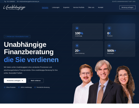 Vorschau von Unabhängige Finanzberatung Hannover