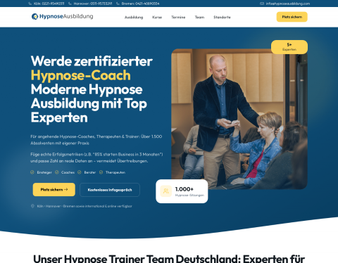 Vorschau von Hypnoseausbildung Hannover