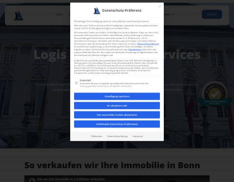 Website-Vorschau von LOGIS IMMOBILIEN SERVICE | Bonn