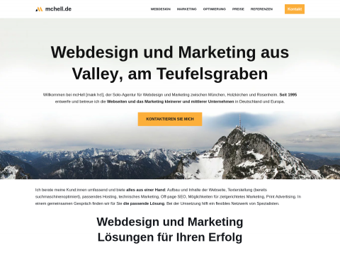 Vorschau von Agentur McHell: Webdesign aus Rosenheim