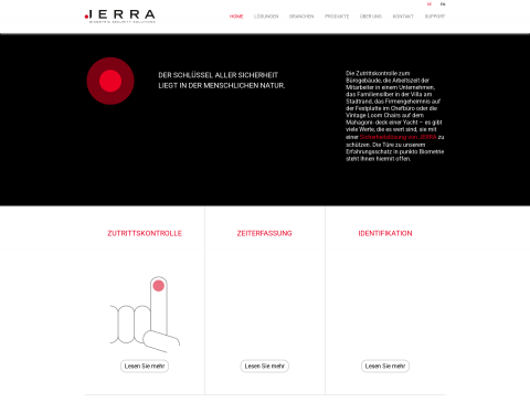 Website-Vorschau von JERRA Soft GmbH
