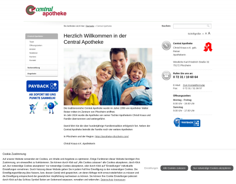 Website-Vorschau von Schön Dich zu sehen - ganz ohne Brille!
