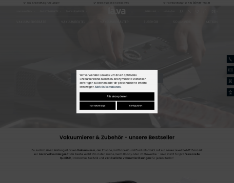 Vorschau von Vakuumgeräte - Lava