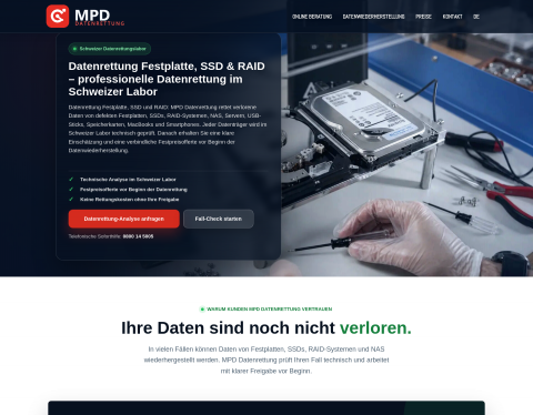 Vorschau von Datenrettung