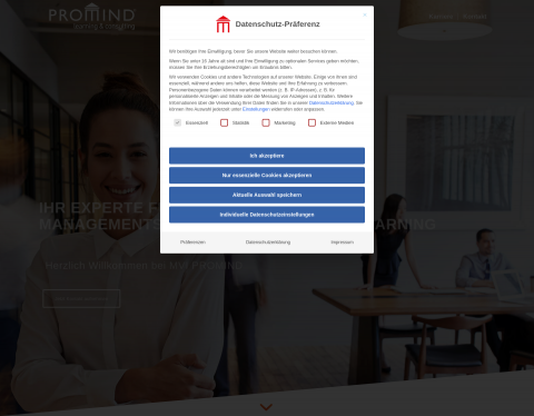 Website-Vorschau von Stellenangebote Wolfsburg