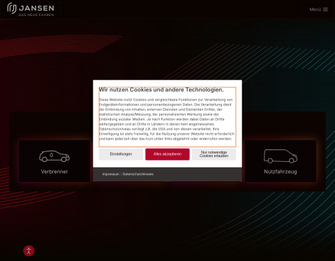 Website-Vorschau von Kia Emsland