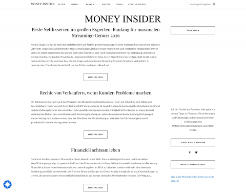 Vorschau von Das Money Insider Magazin