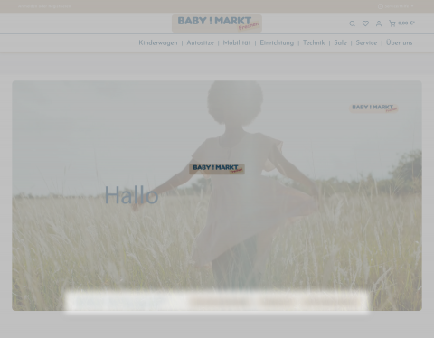 Website-Vorschau von BABY Markt Frechen - Der Babymarkt