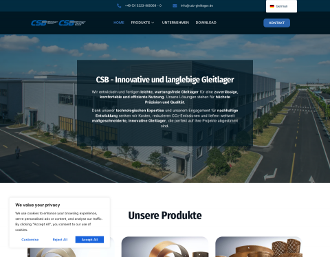 Vorschau von CSB Gleitlager