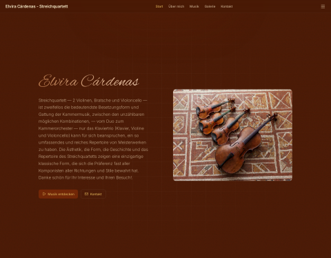 Vorschau von Elvira Cardenas Streichquartett