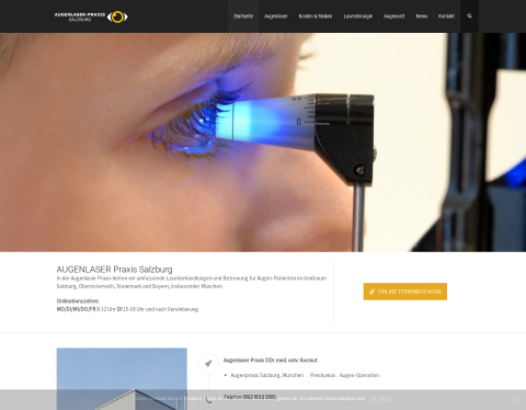 Website-Vorschau von Augenlaser  Salzburg