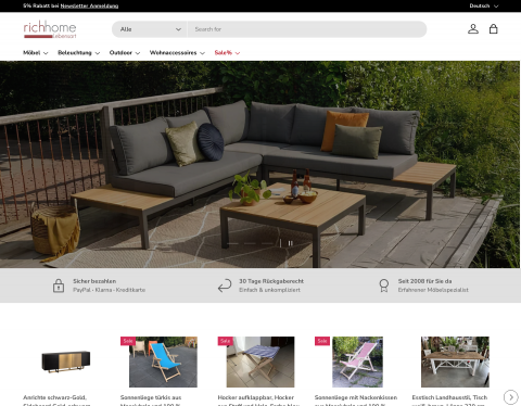 Vorschau von Stylische Möbel von richhome
