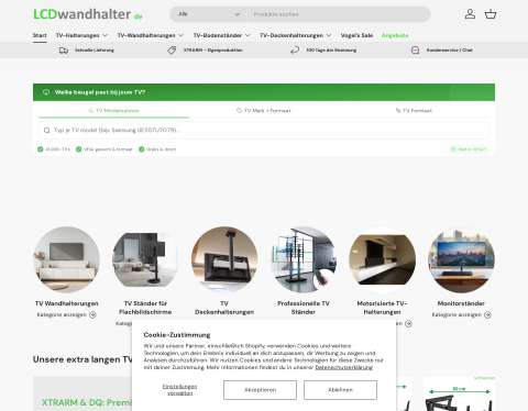 Vorschau von lcd wandhalter