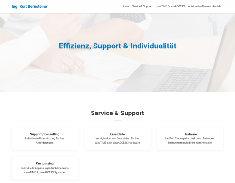 Website-Vorschau von Zutrittssysteme und Zeiterfassung