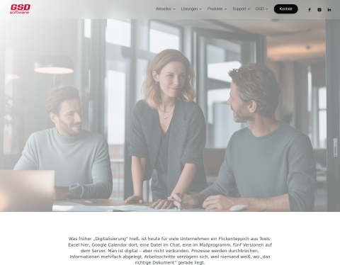 Vorschau von CRM ERP DMS - GSD Software mbH