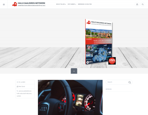 Website-Vorschau von Halle Saalekreis Wirtschaft