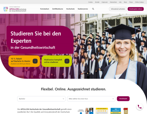 Vorschau von Fernstudium der APOLLON Hochschule
