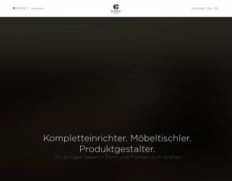 Website-Vorschau von Kunesa GmbH - Seit über 100 Jahren