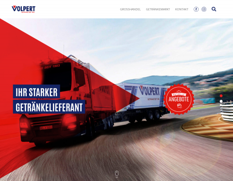 Website-Vorschau von Getränkehandel Würzburg