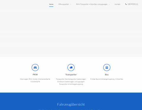 Website-Vorschau von ES Autovermietung Berlin-Mietwagen, Pkw