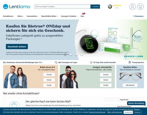 Vorschau von Günstige Kontaktlinsen
