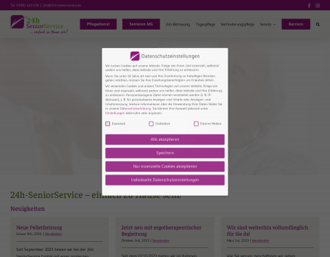 Website-Vorschau von Polnische Pflegekraft