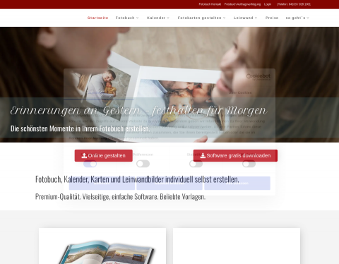 Vorschau von Fotobuch erstellen