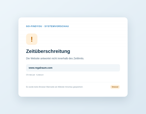 Website-Vorschau von Regalsysteme vom Spezialisten