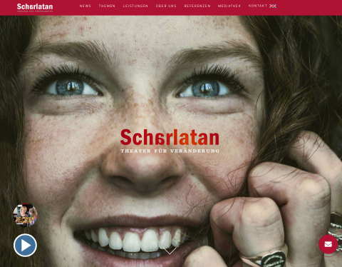 Website-Vorschau von Scharlatan Personalentwicklung