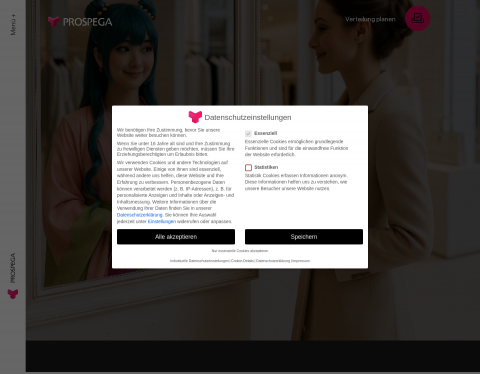 Website-Vorschau von Prospektverteilung und Haushaltswerbung