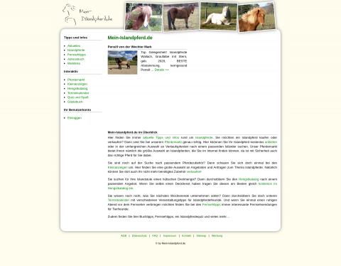 Vorschau von Tipps und Infos rund um Islandpferd