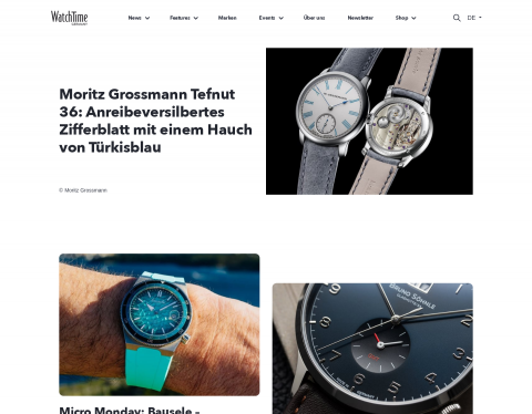 Website-Vorschau von Watchtime