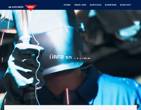 Website-Vorschau von Auto Dienst Kunick
