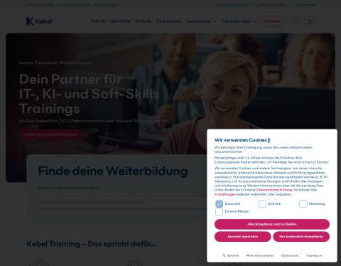 Website-Vorschau von Computer-Systeme Kebel