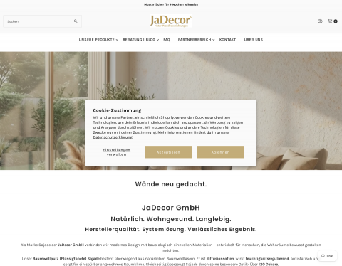 Vorschau von Die original Flüssigtapete JaDecor