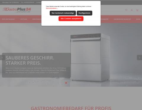 Website-Vorschau von Gastroplus24