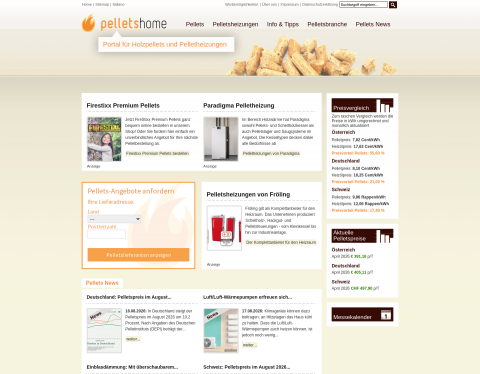 Vorschau von Heizen mit Pellets