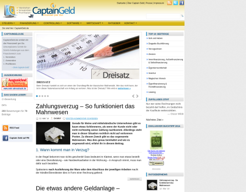 Website-Vorschau von Verstehen, Anwenden, Profitieren!