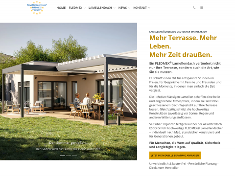 Vorschau von Fledmex Allwetterdach ESCO GmbH