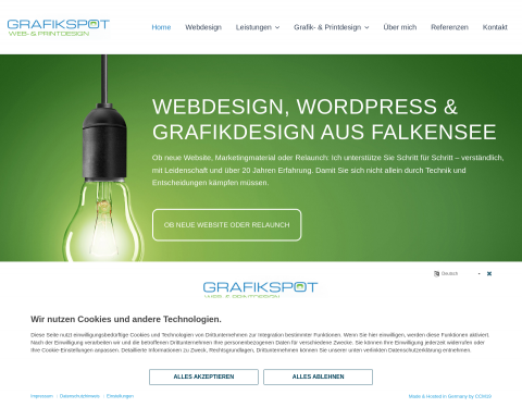 Website-Vorschau von Webdesign  aus Berlin Spandau