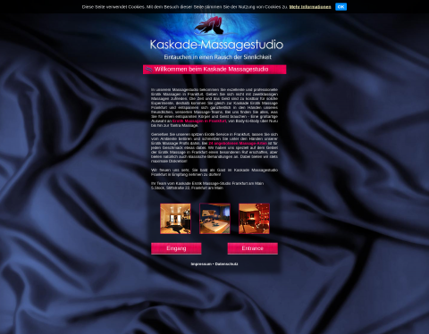 Website-Vorschau von Body-to-Body Massage Frankfurt