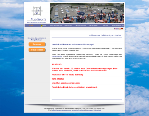 Website-Vorschau von Fun-Sports Minigolfanlagenbau Planung u. Bau