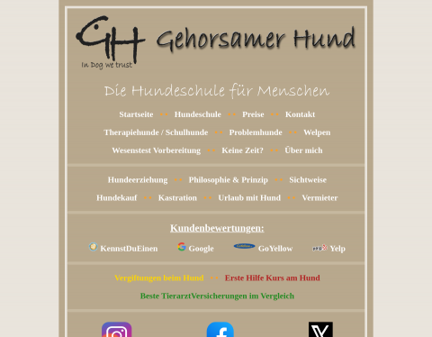 Vorschau von Gehorsamer Hund - Nürnberg